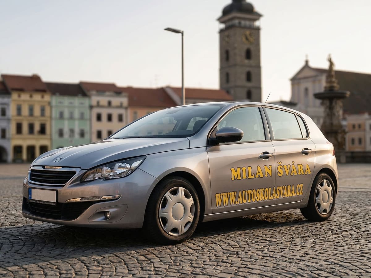 Výcvikové vozidlo Autoškoly Švára